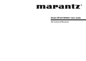 Marantz SR7001 User Manual