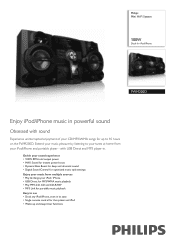 Philips FWM200D Leaflet