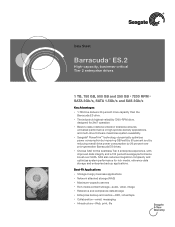 Seagate ST3750330NS Barracuda ES.2 Data Sheet