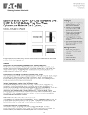 Tripp Lite 5P550R Product Datasheet