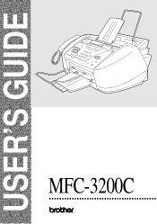 Brother International MFC-3200C Users Manual - English