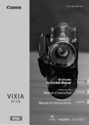 Canon VIXIA HF S30 VIXIA HF S30 Instruction Manual