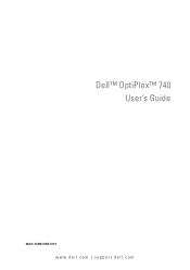 Dell OptiPlex 740 User's Guide