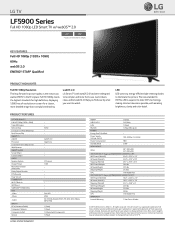 LG 43LF5900 Specification - English