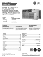 LG LW8019ER Specification