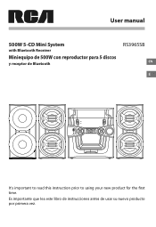 RCA RS3965SB RS3965SB Product Manual