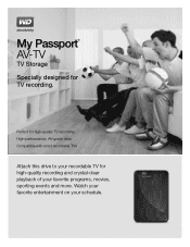 Western Digital My Passport AV-TV Product Overview