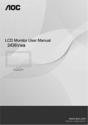 AOC 2436Vwa User's Manual_2436Vwa