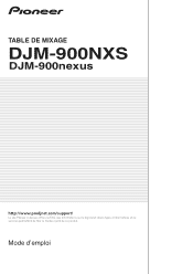 Pioneer DJM-900NXS2 DJM-900nexus Manual (French)