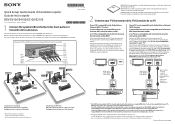 Sony BDV-E6100 Startup Guide