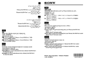 Sony NEX-C3 Correction
