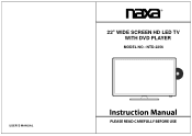Naxa NTD-2256 English Manual
