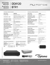 Optoma DDA120 BTR1 DS en US