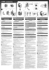 Yamaha VS4W Owner's Manual