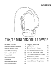 Garmin T 5X Dog Collar Quick Start Manual 1