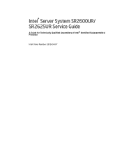 Intel SR2625UR Service Guide