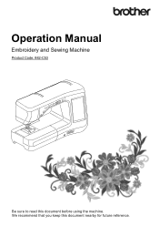 Brother International Innov-is VM5200 Operation Manual