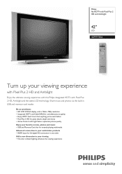 Philips 42PF9730A Leaflet