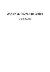 Acer Aspire 4930 Aspire 4330 / 4370Z / 4370ZG / 4930 User's Guide EN