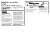 GE C2S995SELSS Installation Instructions