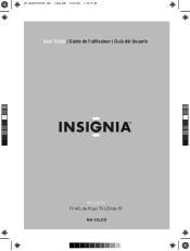 Insignia NS-15LCD User Manual (English)