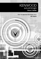 Kenwood VR-5900 User Manual
