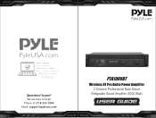 Pyle PTA1000BT Instruction Manual