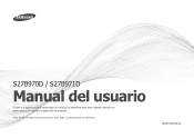 Samsung S27B970D User Manual Ver.1.0 (Spanish)
