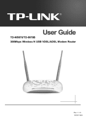 TP-Link TD-W9970B TD-W9970BEU V1 User Guide