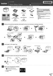 Brother International HL-L9310CDW Quick Setup Guide