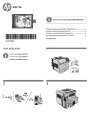 HP Color LaserJet Enterprise MFP M577 500GB Secure HDD Kit Installation Guide