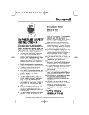 Honeywell HZ341BL User Guide