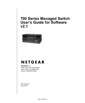 Netgear FSM750S FSM726 User Manual