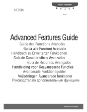 Xerox 8860DN Advanced Features Guide