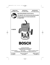 Bosch 1619EVS Operating Instructions