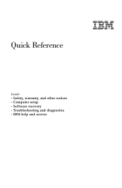 Lenovo NetVista M41 (English) Quick reference guide