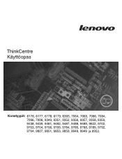 Lenovo ThinkCentre A57 (Finnish) User guide