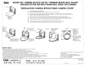 Panasonic FEC-100WM Wall Mount Installation Instructions