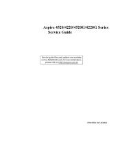 Acer Aspire 4520 Service Guide