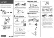 Epson XP-4205 Start Here - Installation Guide