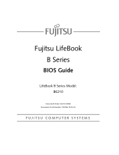Fujitsu B6210 B6210 BIOS Guide
