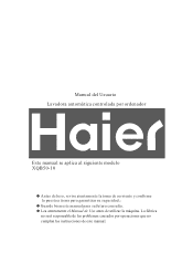Haier XQB50-10 User Manual