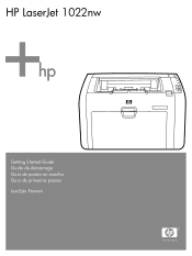 HP 1022nw HP LaserJet 1022nw - Wireless Getting Started Guide