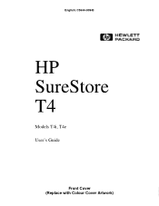 HP C5644A HP SureStore T4 User's Guide - C5644-90943