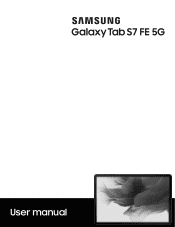 Samsung Galaxy Tab S7 FE ATT User Manual