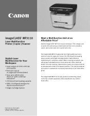 Canon imageCLASS MF3111 MF3110_spec.pdf