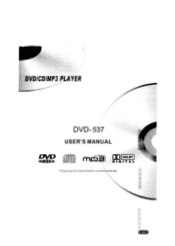 Coby dvd-537 User Manual