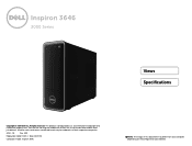 Dell Inspiron Small Desktop 3646 Inspiron 3646 Specifications