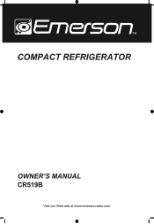 Emerson CR519B Owners Manual