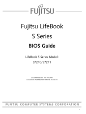 Fujitsu S7210 S7210_S7211 BIOS Guide